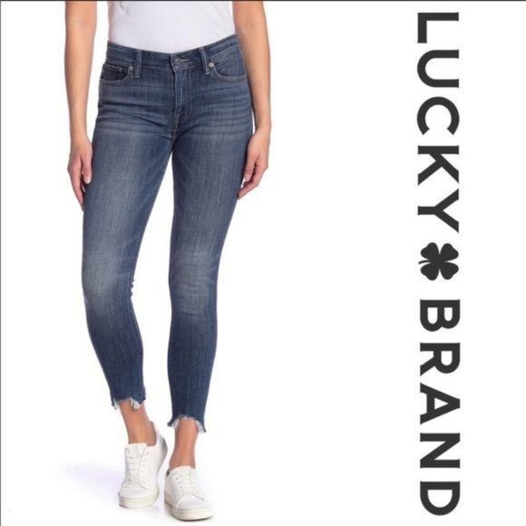 Lucky Brand Denim - Lucky Brand ‘Ava Skinny’ Raw Hem Skinny Jeans SZ 4